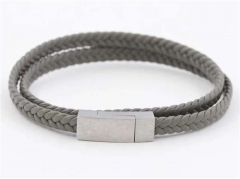 HY Wholesale Leather Bracelets Jewelry Popular Leather Bracelets-HY0129B073