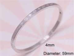 HY Wholesale Bangle Stainless Steel 316L Jewelry Bangle-HY0122B067