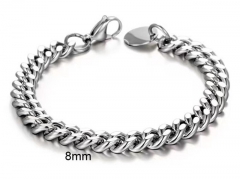 HY Wholesale Bracelets Jewelry 316L Stainless Steel Jewelry Bracelets-HY0132B021