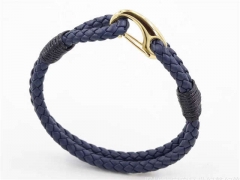 HY Wholesale Leather Bracelets Jewelry Popular Leather Bracelets-HY0129B112