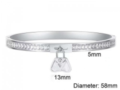 HY Wholesale Bangle Stainless Steel 316L Jewelry Bangle-HY0016D116