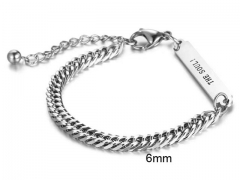 HY Wholesale Bracelets Jewelry 316L Stainless Steel Jewelry Bracelets-HY0132B135