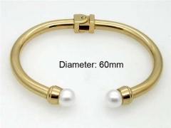 HY Wholesale Bangle Stainless Steel 316L Jewelry Bangle-HY0041B357