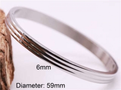 HY Wholesale Bangle Stainless Steel 316L Jewelry Bangle-HY0122B030