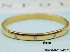HY Wholesale Bangle Stainless Steel 316L Jewelry Bangle-HY0122B013