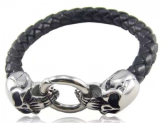 HY Wholesale Leather Bracelets Jewelry Popular Leather Bracelets-HY0041B027