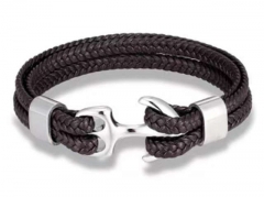 HY Wholesale Leather Bracelets Jewelry Popular Leather Bracelets-HY0135B165