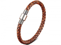HY Wholesale Leather Bracelets Jewelry Popular Leather Bracelets-HY0130B009