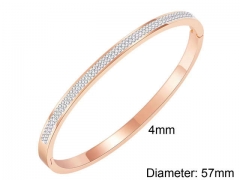 HY Wholesale Bangle Stainless Steel 316L Jewelry Bangle-HY0016D079