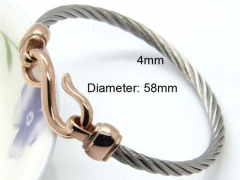 HY Wholesale Bangle Stainless Steel 316L Jewelry Bangle-HY0041B394
