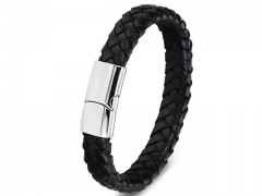 HY Wholesale Leather Bracelets Jewelry Popular Leather Bracelets-HY0130B196