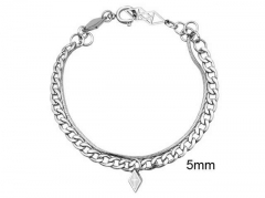 HY Wholesale Bracelets Jewelry 316L Stainless Steel Jewelry Bracelets-HY0141B057