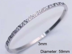 HY Wholesale Bangle Stainless Steel 316L Jewelry Bangle-HY0122B075
