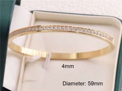 HY Wholesale Bangle Stainless Steel 316L Jewelry Bangle-HY0122B221