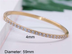 HY Wholesale Bangle Stainless Steel 316L Jewelry Bangle-HY0122B079