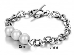 HY Wholesale Bracelets Jewelry 316L Stainless Steel Jewelry Bracelets-HY0132B032