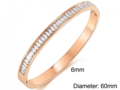 HY Wholesale Bangle Stainless Steel 316L Jewelry Bangle-HY0016D053