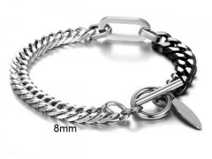 HY Wholesale Bracelets Jewelry 316L Stainless Steel Jewelry Bracelets-HY0132B022