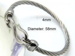 HY Wholesale Bangle Stainless Steel 316L Jewelry Bangle-HY0041B395