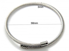 HY Wholesale Bangle Stainless Steel 316L Jewelry Bangle-HY0041B362
