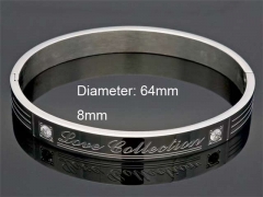 HY Wholesale Bangle Stainless Steel 316L Jewelry Bangle-HY0041B218