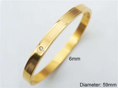 HY Wholesale Bangle Stainless Steel 316L Jewelry Bangle-HY0122B427