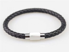 HY Wholesale Leather Bracelets Jewelry Popular Leather Bracelets-HY0129B172