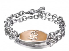 HY Wholesale Bracelets Jewelry 316L Stainless Steel Jewelry Bracelets-HY0058B171