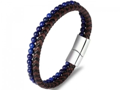 HY Wholesale Leather Bracelets Jewelry Popular Leather Bracelets-HY0135B062