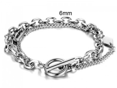 HY Wholesale Bracelets Jewelry 316L Stainless Steel Jewelry Bracelets-HY0132B104
