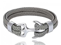 HY Wholesale Leather Bracelets Jewelry Popular Leather Bracelets-HY0136B053