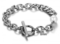 HY Wholesale Bracelets Jewelry 316L Stainless Steel Jewelry Bracelets-HY0132B050