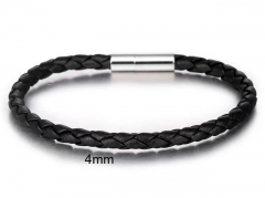 HY Wholesale Leather Bracelets Jewelry Popular Leather Bracelets-HY0132B155
