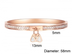 HY Wholesale Bangle Stainless Steel 316L Jewelry Bangle-HY0016D118