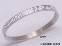 HY Wholesale Bangle Stainless Steel 316L Jewelry Bangle-HY0122B463
