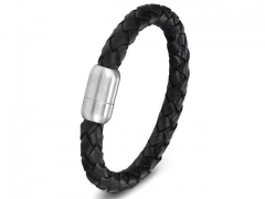 HY Wholesale Leather Bracelets Jewelry Popular Leather Bracelets-HY0130B216