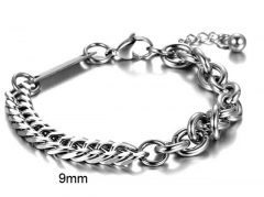 HY Wholesale Bracelets Jewelry 316L Stainless Steel Jewelry Bracelets-HY0132B054