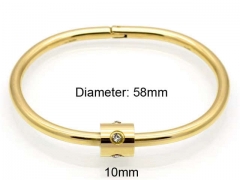 HY Wholesale Bangle Stainless Steel 316L Jewelry Bangle-HY0041B260