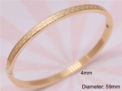 HY Wholesale Bangle Stainless Steel 316L Jewelry Bangle-HY0122B326