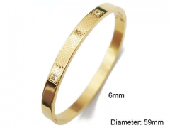 HY Wholesale Bangle Stainless Steel 316L Jewelry Bangle-HY0122B431