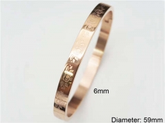 HY Wholesale Bangle Stainless Steel 316L Jewelry Bangle-HY0122B470