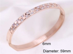 HY Wholesale Bangle Stainless Steel 316L Jewelry Bangle-HY0122B234