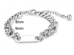 HY Wholesale Bracelets Jewelry 316L Stainless Steel Jewelry Bracelets-HY0132B125