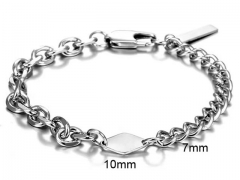 HY Wholesale Bracelets Jewelry 316L Stainless Steel Jewelry Bracelets-HY0132B100