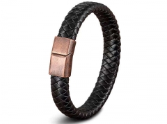 HY Wholesale Leather Bracelets Jewelry Popular Leather Bracelets-HY0130B091