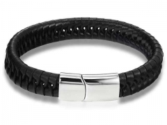 HY Wholesale Leather Bracelets Jewelry Popular Leather Bracelets-HY0130B323