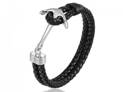 HY Wholesale Leather Bracelets Jewelry Popular Leather Bracelets-HY0135B127