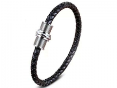 HY Wholesale Leather Bracelets Jewelry Popular Leather Bracelets-HY0130B273