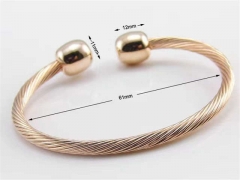 HY Wholesale Bangle Stainless Steel 316L Jewelry Bangle-HY0041B386