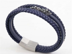 HY Wholesale Leather Bracelets Jewelry Popular Leather Bracelets-HY0129B033